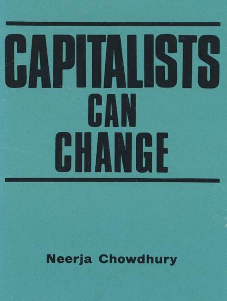 Capitalists can change, booklet cover