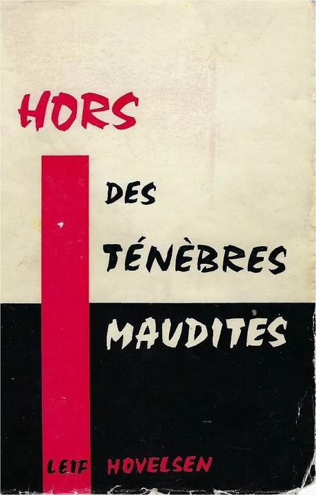 Hors des ténèbres maudites, Leif Hovelsen, book cover