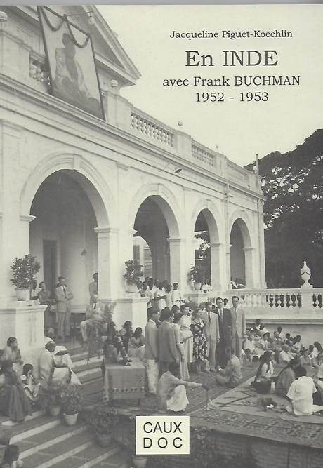 En Inde avec Frank Buchman, couverture de livre