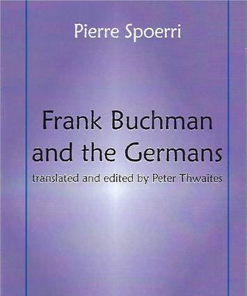 Frank Buchman and the Germans, cover
