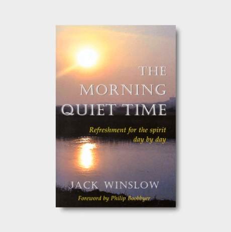 The morning quiet time, book cover
