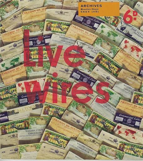 Live wires, booklet cover