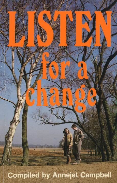 Listen for a change, book cover