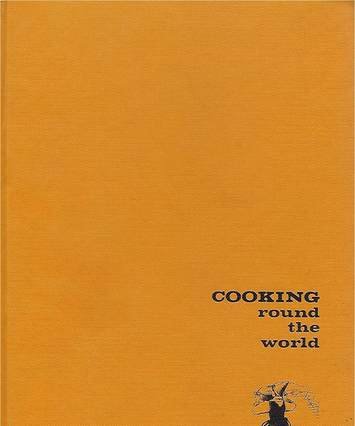 'Cooking round the world' by Kate Cross, book cover