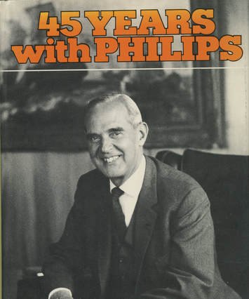 45 Years with Philips book cover