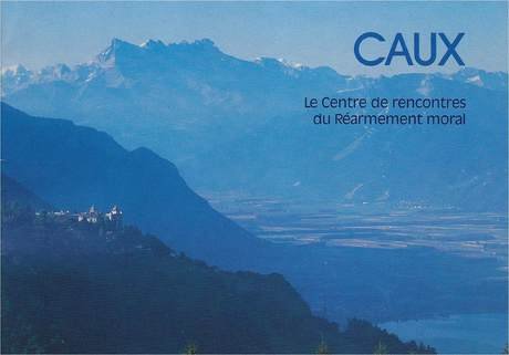 Caux brochure, Duckert & Stallybrass, 1986, French cover