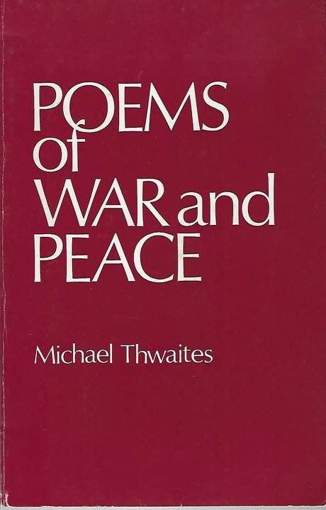 Poems of war and peace, book cover