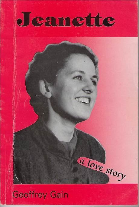 Jeanette: a love story, by Geoffrey Gain, cover