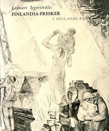 'Finlandia-fresker i Finlands bank' booklet cover in Swedish