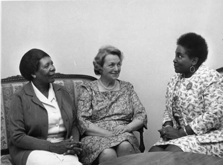 Egina Mzazi,Constance Monks,Doris Johnson Group Photo