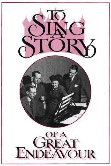 To Sing a Story: Cover