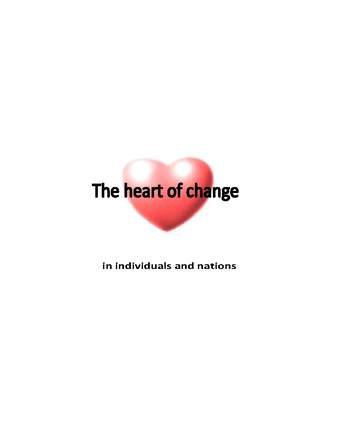 Cover of the Booklet "The heart of change"