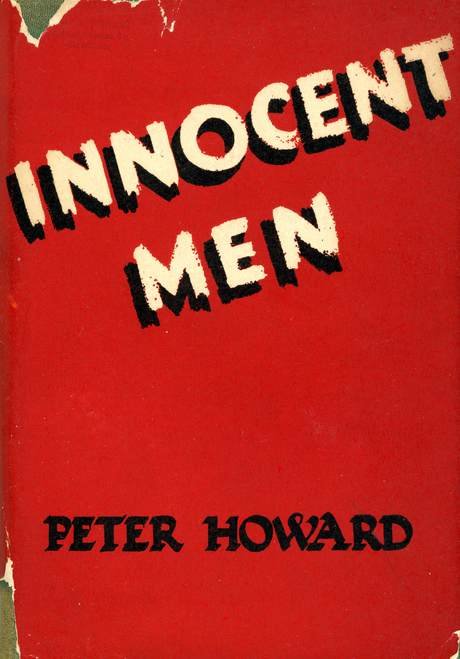 Cover of book Innocent men 1941 edition