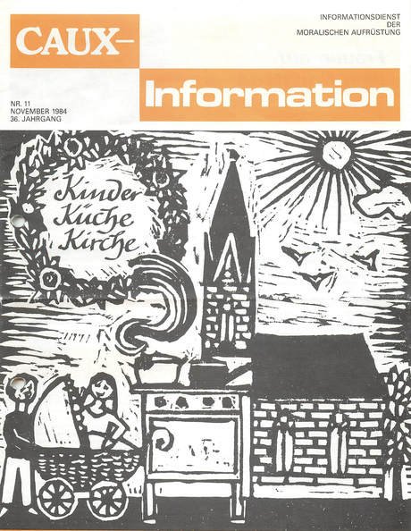 Periodical Cover for Caux Information