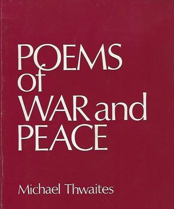 Poems of war and peace, book cover