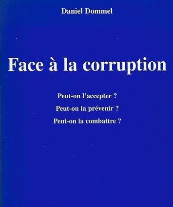 Face à la corruption, couverture de livre
