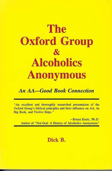 The Oxford Group & Alcoholics Anonymous, book cover