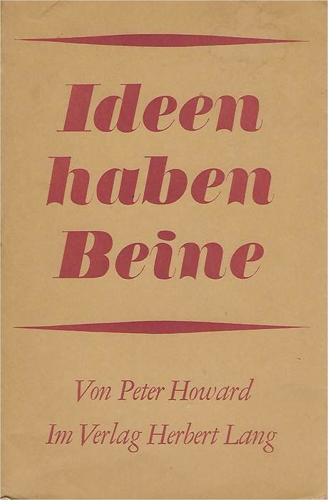 "Ideen haben Beine" von Peter Howard, book cover