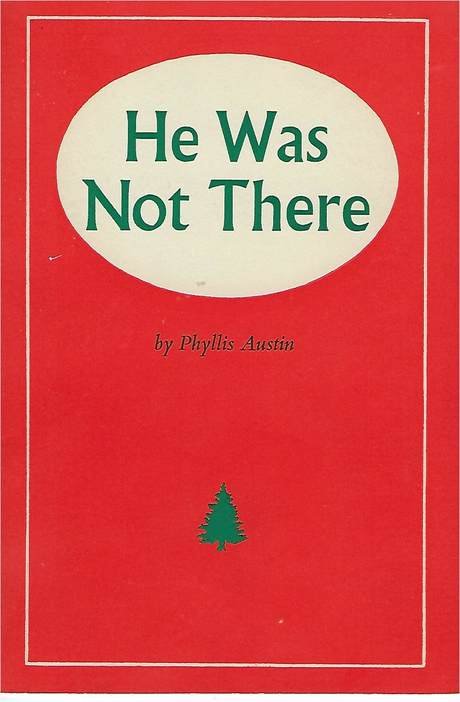 "He was not there", play script cover