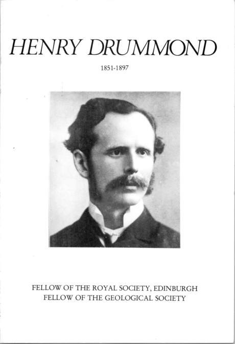 Booklet Cover - 'Quotations From' by Henry Drummond