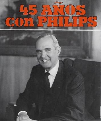 45 Años con Philips, book cover