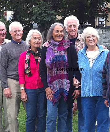 Colwell brothers & Herb Allen  with wives in Caux 2010