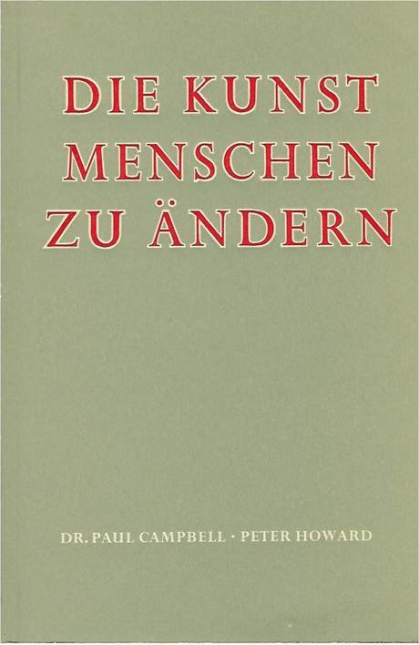 "Die Kunst Menschen zu ändern" book cover