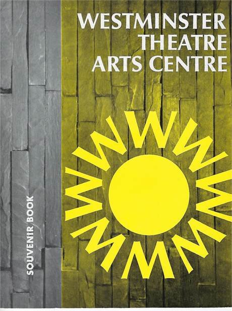 Westminster Theatre Arts Centre souvenir booklet cover