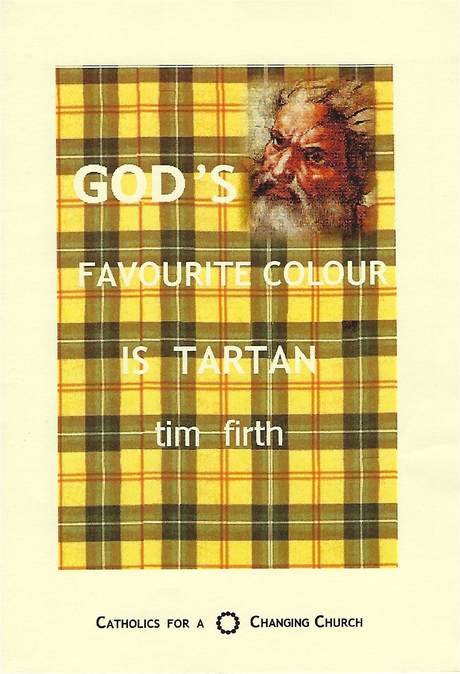God's favourite colour is tartan, booklet cover