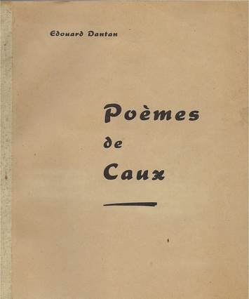 Poèmes de Caux, couverture