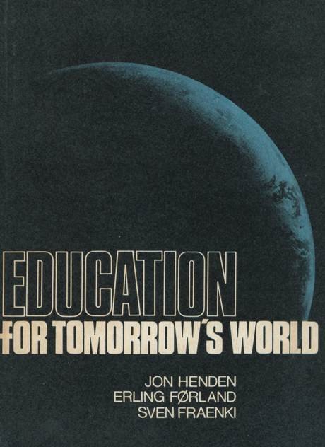 Education for tomorrow's world, book cover
