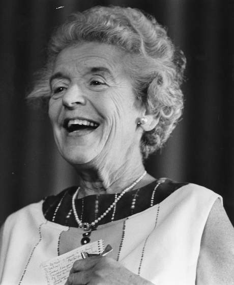 Phyllis Konstam, B&W portrait photo