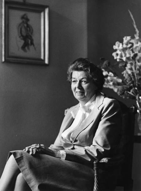 Margie Barrett, B&W portrait photo