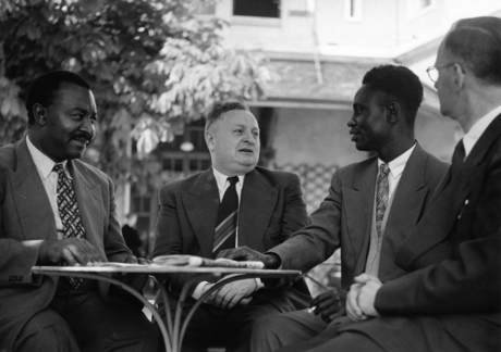 William Nkomo, Maurice Mercier, Francois Bekoungou, Harry Wickham