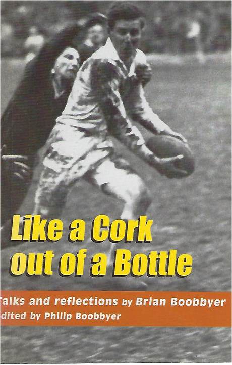Like a cork out of a bottle, by Brian Boobbyer, book cover